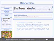 Tablet Screenshot of anagrammeur.com